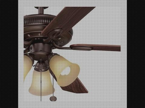 Review de ventilador de techo 5 aspas 4 lamparas