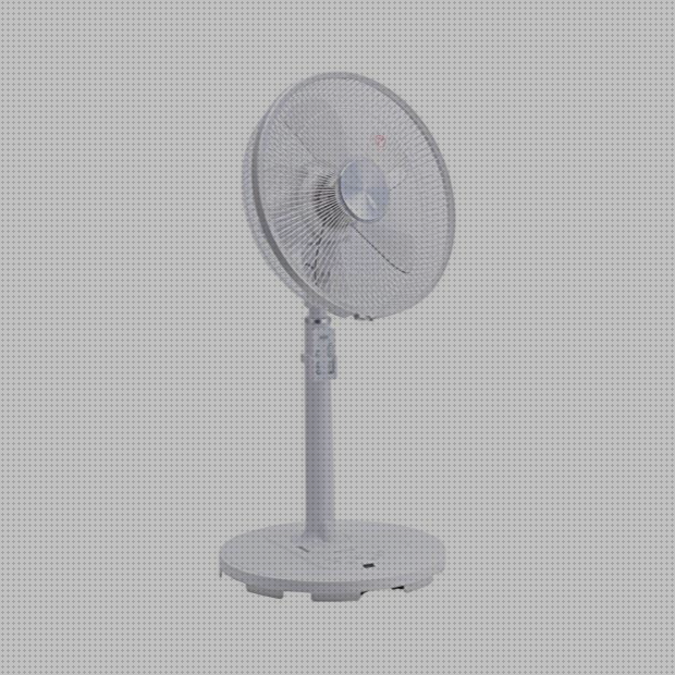 TriPole Ventilador de pedestal oscilante de pie, funciona con pilas,  ventilador de piso silencioso y ajustable de altura con temporizador  remoto